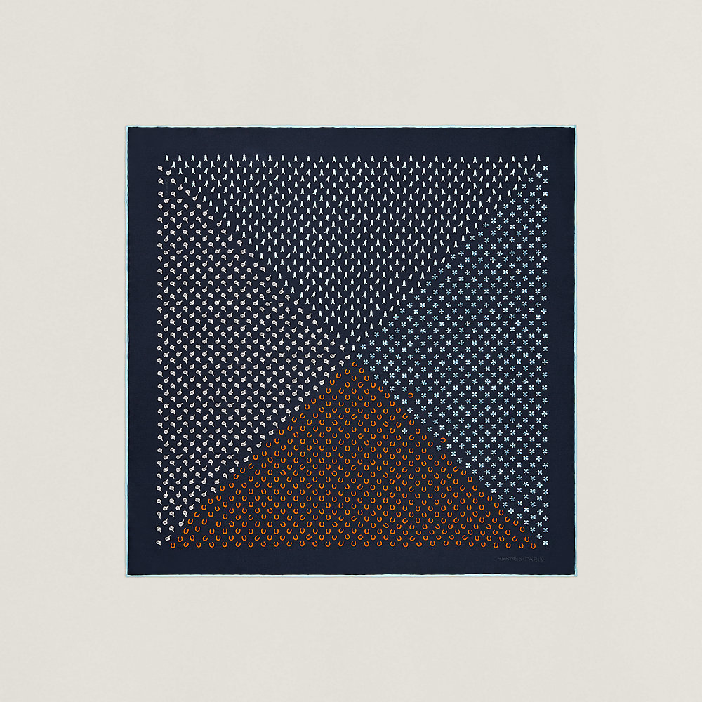 Hermès Luck pocket square 45 Hermès UK